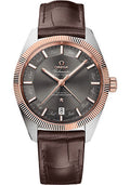 omega-constellation-globemaster-co-axial-master-chronometer-annual-calendar-watch-41-mm-steel-and-sedna-gold-case-sedna-gold-fluted-bezel-grey-dial-brown-leather-strap-130-23-41-22-06-001