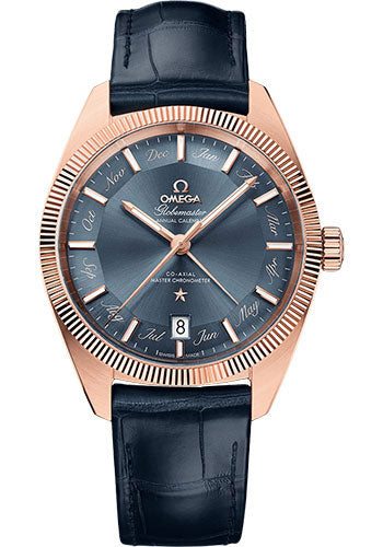 omega-constellation-globemaster-co-axial-master-chronometer-annual-calendar-watch-41-mm-sedna-gold-case-fluted-bezel-blue-dial-blue-leather-strap-130-53-41-22-03-001