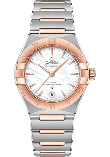 omega-constellation-manhattan-co-axial-master-chronometer-watch-29-mm-steel-and-sedna-gold-case-mother-of-pearl-dial-131-20-29-20-05-001