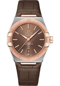 omega-constellation-omega-co-axial-master-chronometer-39-mm-steel-and-sedna-gold-case-brown-dial-brown-leather-strap-131-23-39-20-13-001