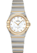 omega-constellation-manhattan-quartz-watch-25-mm-steel-and-yellow-gold-case-diamond-paved-bezel-mother-of-pearl-diamond-dial-131-25-25-60-55-002
