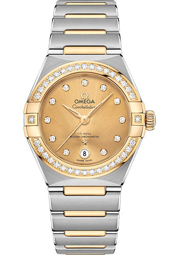 omega-constellation-manhattan-co-axial-master-chronometer-watch-29-mm-steel-and-yellow-gold-case-diamond-paved-bezel-champagne-diamond-dial-131-25-29-20-58-001