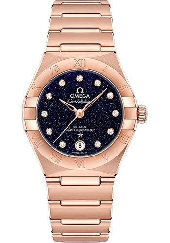 omega-constellation-omega-co-axial-master-chronometer-29-mm-sedna-gold-case-blue-glass-diamond-dial-131-50-29-20-53-003