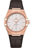 omega-constellation-omega-co-axial-master-chronometer-39-mm-sedna-gold-case-silvery-dial-brown-leather-strap-131-53-39-20-02-001