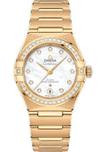 omega-constellation-manhattan-co-axial-master-chronometer-watch-29-mm-yellow-gold-case-diamond-paved-bezel-mother-of-pearl-diamond-dial-131-55-29-20-55-002