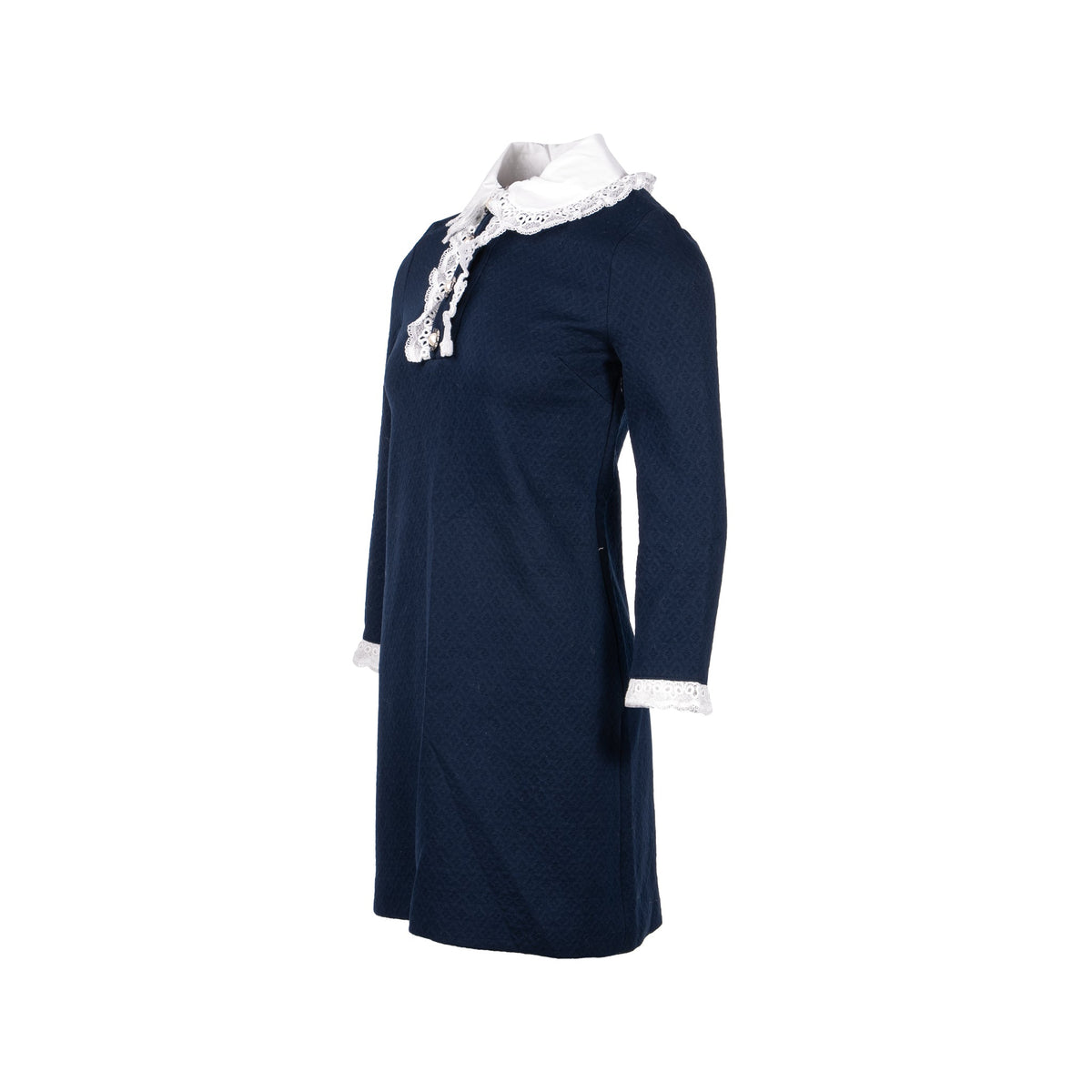 miu-miu-size-xs-lace-collar-jacquard-dress-with-pearl-cotton-polyamide-navy-white