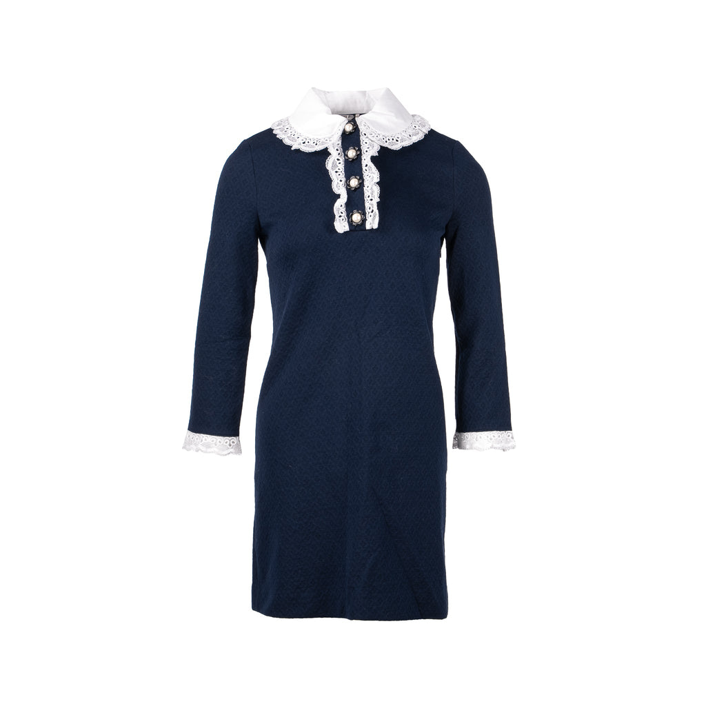 miu-miu-size-xs-lace-collar-jacquard-dress-with-pearl-cotton-polyamide-navy-white