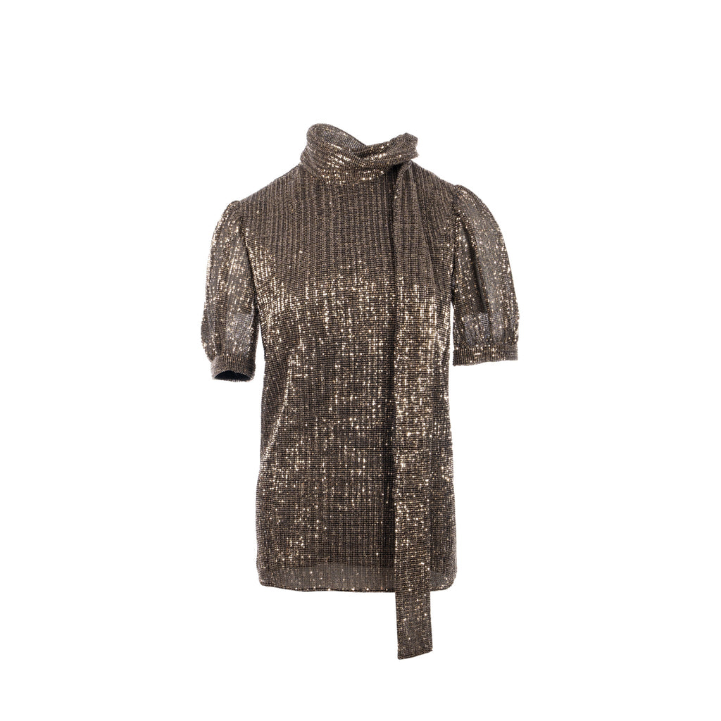 celine-size-34-lavalli-tulle-blouse-top-polyster-gold