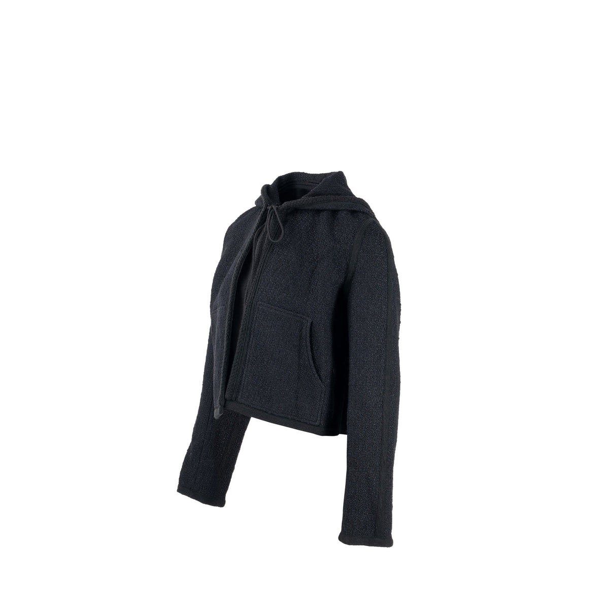 celine-size-34-veste-chasseur-baja-jacket-tweed-black