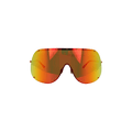Rick Owens DRKSHDW Shield Sunglasses — Orange