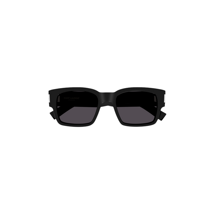 Saint Laurent Sunglasses — Black – Shiny Solid SL 617 001 53