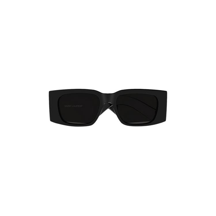 Saint Laurent Sunglasses — Black – Shiny Solid SL 654 001 52