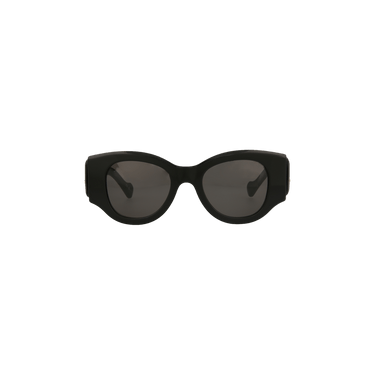 Balenciaga Round Sunglasses — Black