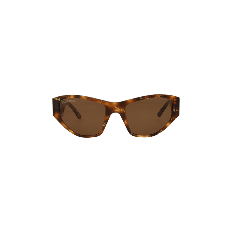 Balenciaga Cat Eye Sunglasses — Brown – BB0097S 003
