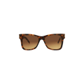 Saint Laurent Rectangular Sunglasses — Brown – Havana 556 003