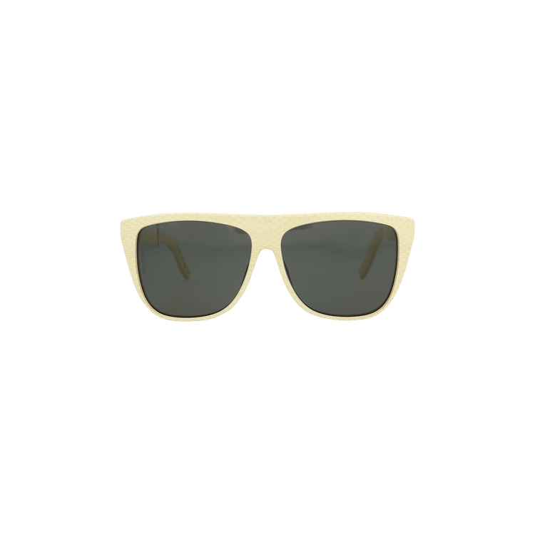 Saint Laurent Square Sunglasses — Cream – Grey 1 021
