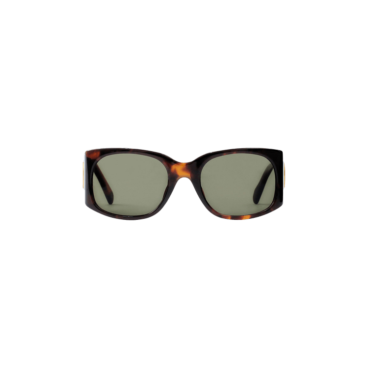 Sporty & Rich Frame N.06 Sunglasses — Brown – Gold