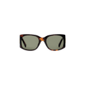 Sporty & Rich Frame N.06 Sunglasses — Brown – Gold