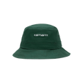 Carhartt WIP Script Bucket Hat 'Treehouse/White'