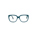 Gucci Square Frame Sunglasses — Blue