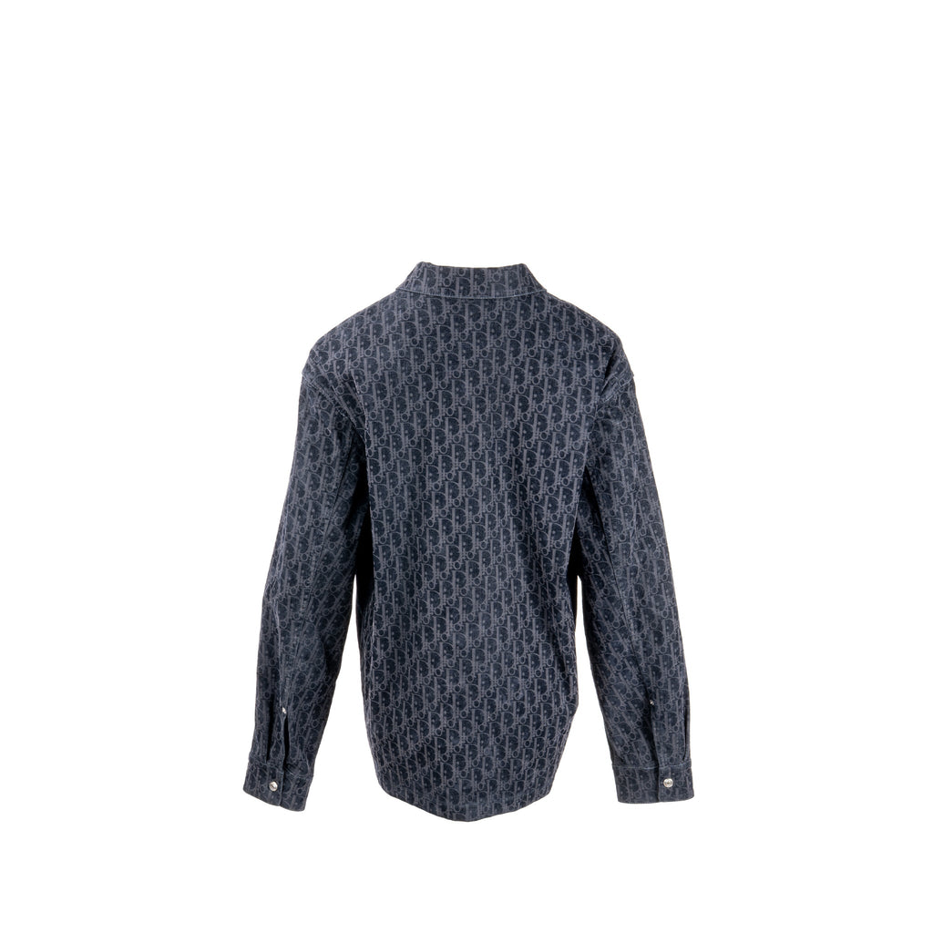 dior-size-50-oblique-overshirt-velvet-denim-navy