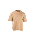 miu-miu-size-38-short-sleeve-sweater-wool-nylon-beige