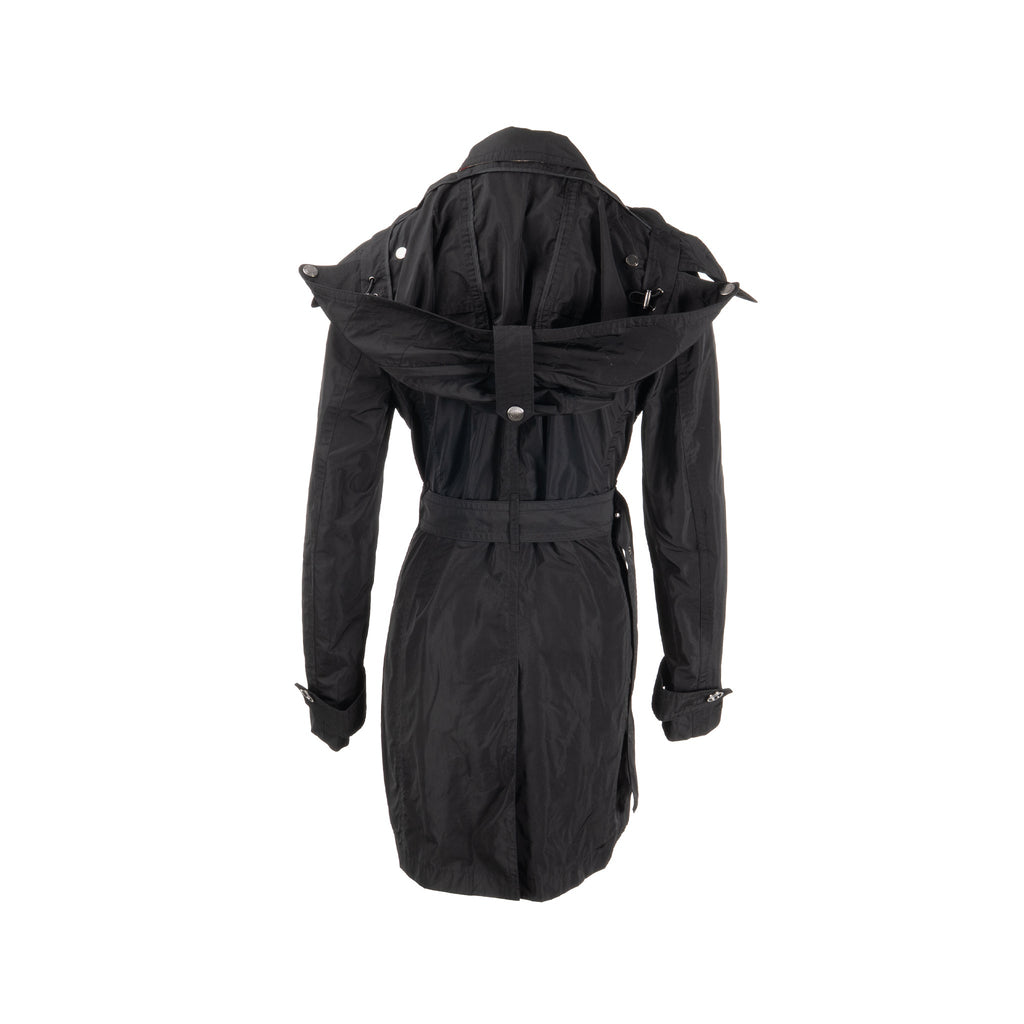 burberry-size-uk-8-brit-hooded-trench-coat-with-belt-ployester-black