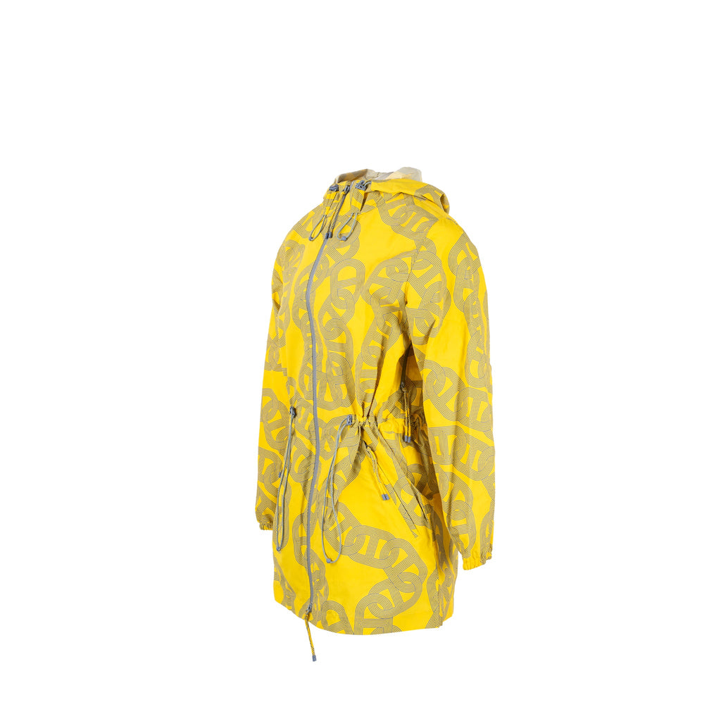hermes-size-34-coupe-vent-de-plage-jacket-polyamide-3h-jaune-citron