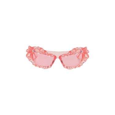 Ottolinger Twisted Sunglasses — Pink – Clear Rose 2701129