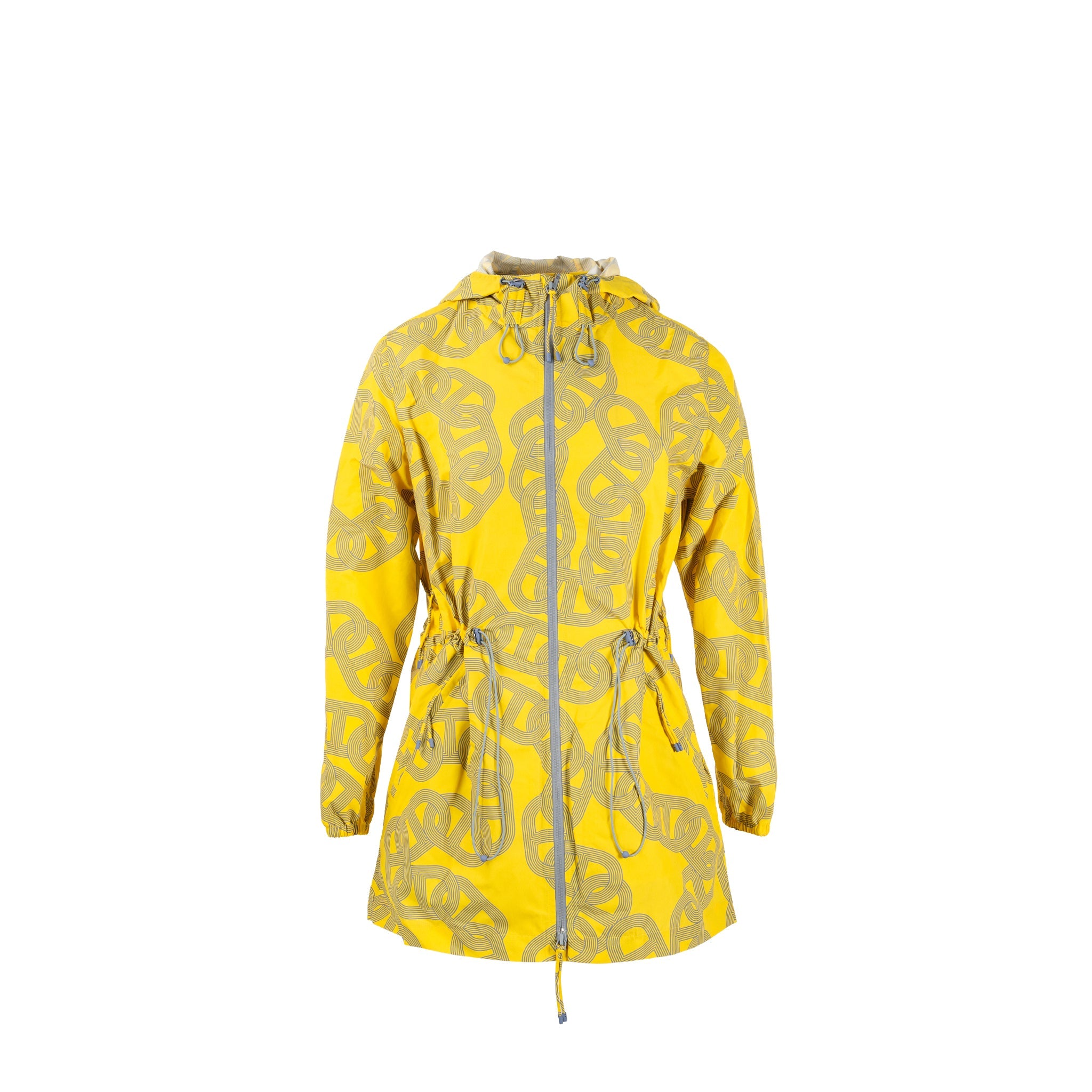 hermes-size-34-coupe-vent-de-plage-jacket-polyamide-3h-jaune-citron
