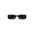 Balenciaga Sunglasses — Black – Shiny Solid BB0096S 017 51