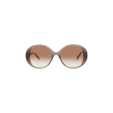 Alexander McQueen Round Sunglasses — Grey