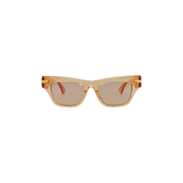 Bottega Veneta Square Sunglasses — Orange – Brown BV1122S 007