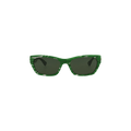 Bottega Veneta Square Sunglasses — Green – BV1143S 004