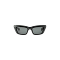 Bottega Veneta Square Sunglasses — Black – Grey BV1182S 001