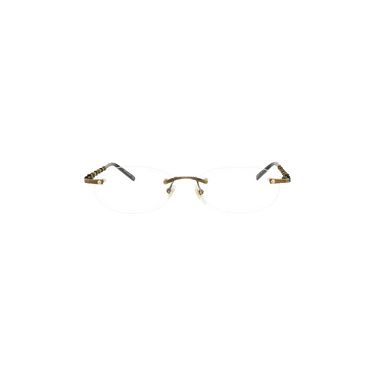 Gucci Oval Sunglasses — Gold – Transparent GG0857OJ 001