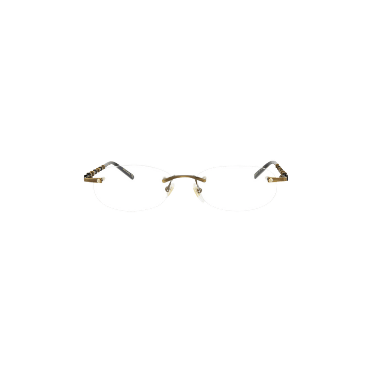 Gucci Oval Sunglasses — Gold – Transparent GG0857OJ 001