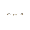 Gucci Oval Sunglasses — Gold – Transparent GG0857OJ 001