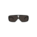 Saint Laurent Rectangular Sunglasses — Black