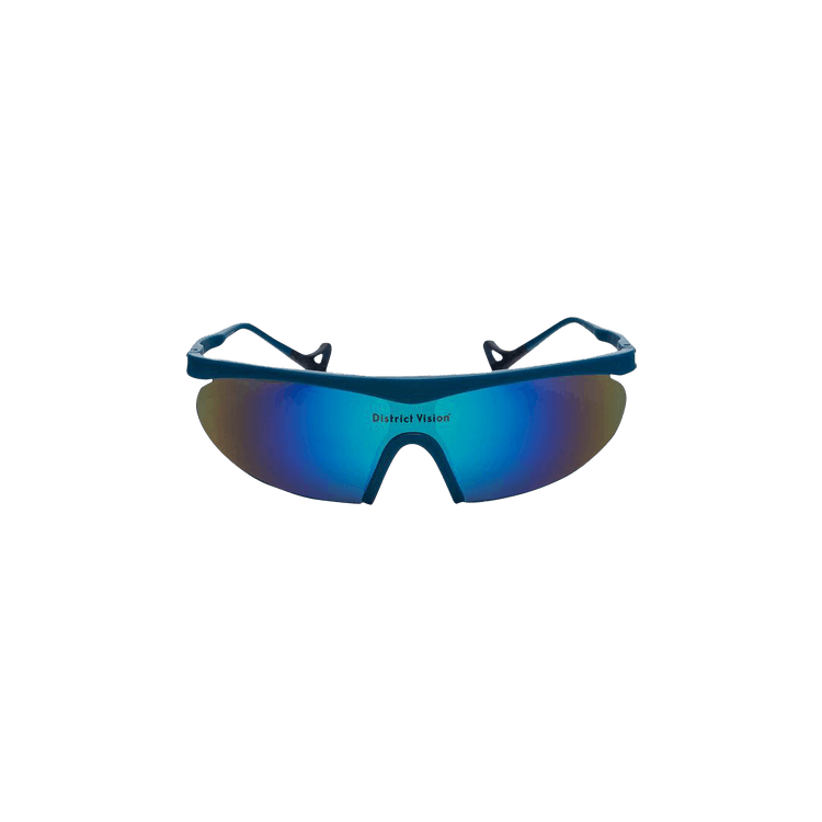 District Vision Koharu Eclipse Sunglasses — Blue