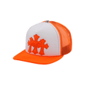 Chrome Hearts Cemetery Trucker Hat 'Orange'