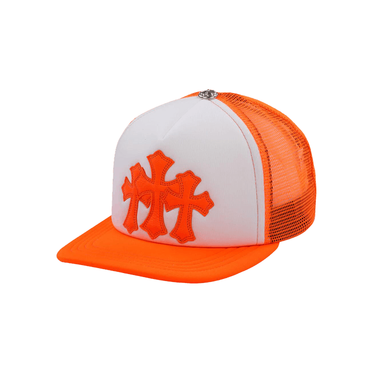 Chrome Hearts Cemetery Trucker Hat 'Orange'