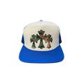 Chrome Hearts Triple Cross Trucker Hat 'Blue/White'