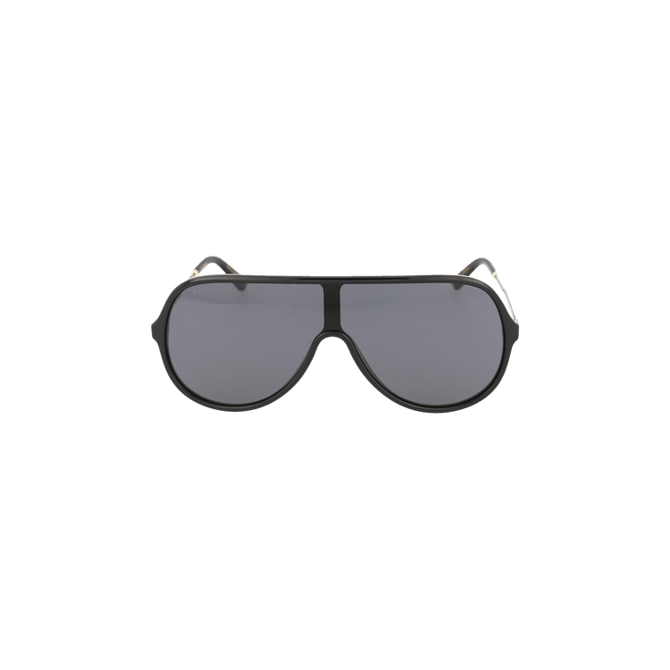 Gucci Aviator Sunglasses — Black – Shiny GG0199S 001