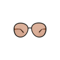 Gucci Round Sunglasses — Black – Orange GG0889S 003
