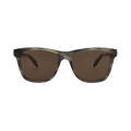 Alexander McQueen Square Sunglasses — Grey