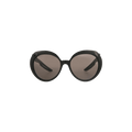 Balenciaga Round Sunglasses — Black – Grey BB0024S 004