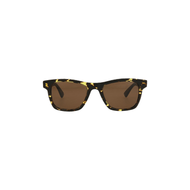 Bottega Veneta Square Sunglasses — Brown – Havana BV1120S 002