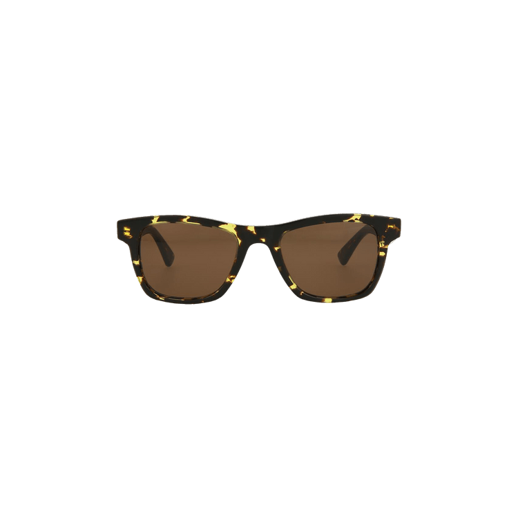 Bottega Veneta Square Sunglasses — Brown – Havana BV1120S 002