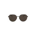 Saint Laurent Round Sunglasses — Black – Silver M66 002